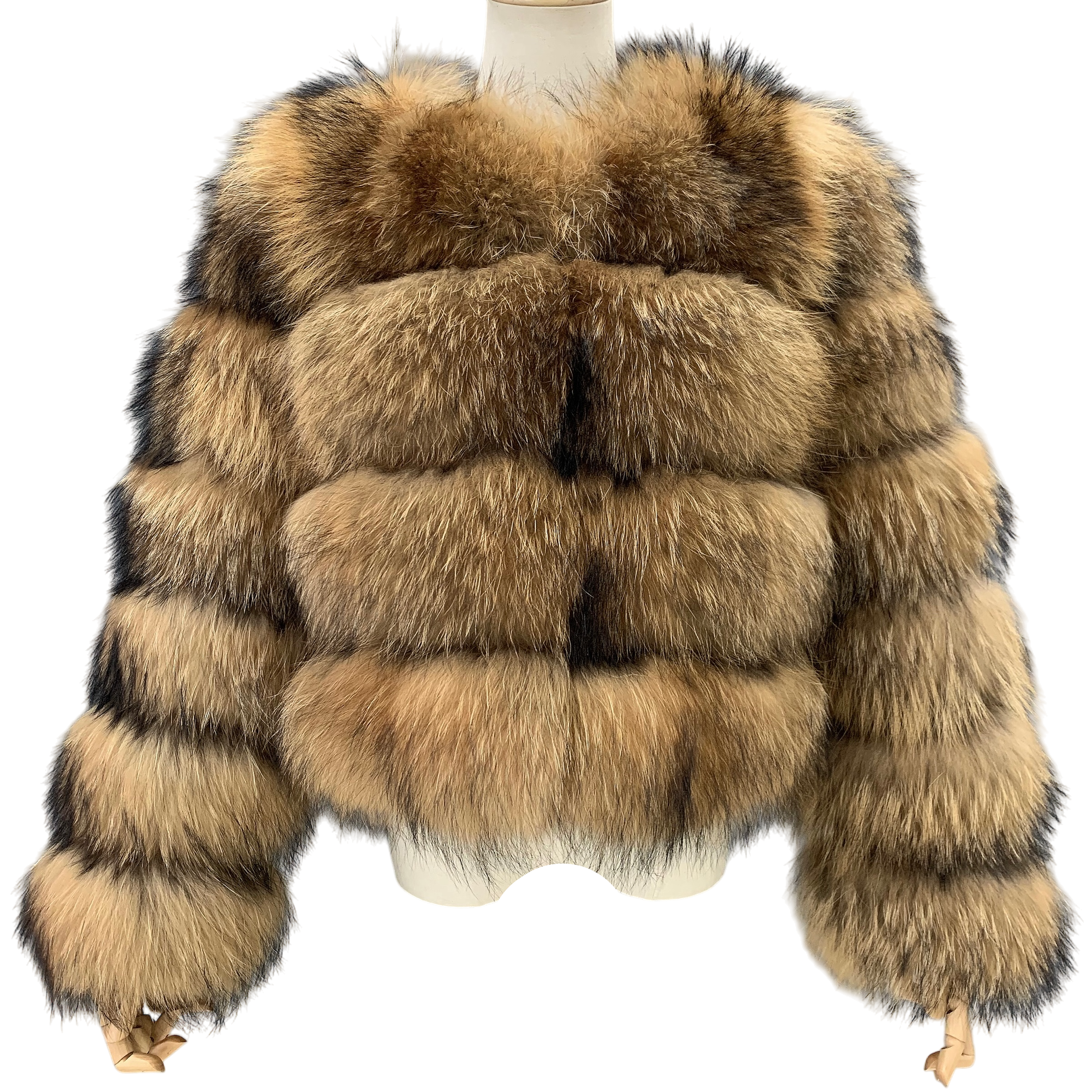 CHICAGO RACCOON FUR COAT